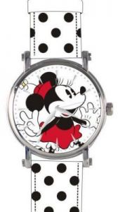 Zegarek Na Rękę Myszka Minnie Disney - Srebrny