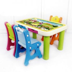 Bajkowy komplet stolik i krzesełka - Emily
