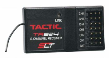Odbiornik Tactic TR624 6-kanałowy 2.4GHz SLT