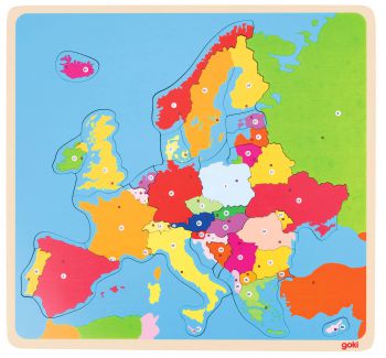 Puzzle: mapa europy