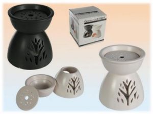 Ceramiczny kominek do olejków zapachowych - drzewko