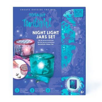 Box candiy, zestaw kreatywny nocne lampki (2 szt)