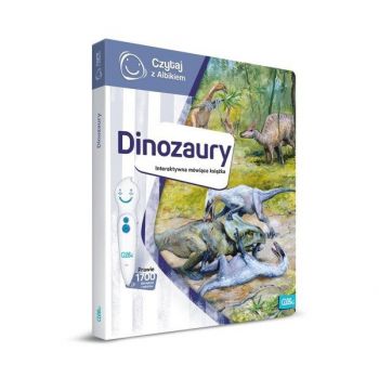 Książka dinozaury - czytaj z albikiem