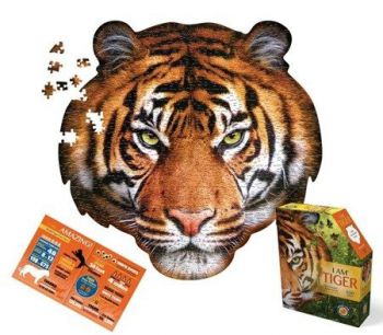 Puzzle i am - tiger - tygrys