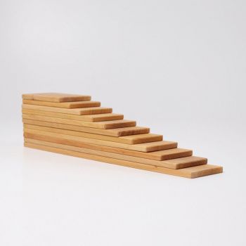 Drewniane płyty do budowania, kolekcja naturalna 1+, grimm's
