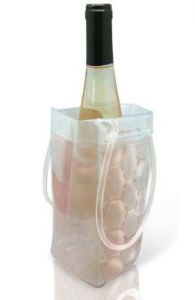 Cooler na butelki - chłodząca torebka z rączkami