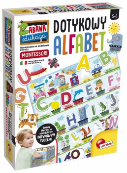 Montessori plus - dotykowy alfabet