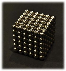 Neocube 216 kulek - neodymowe puzzle 3D + pudełko