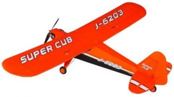 Samolot RC Super CUB Orange 2.4GHz RTF (bezszczotkowy)