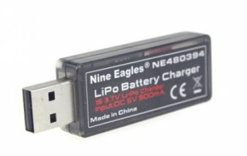 Ładowarka USB LiPo 3,7V 500mA