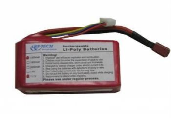 Bateria Li-PO 11.1V 1300mAh - AT3404