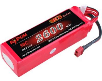 Kypom 11,1V 2600mah 50C