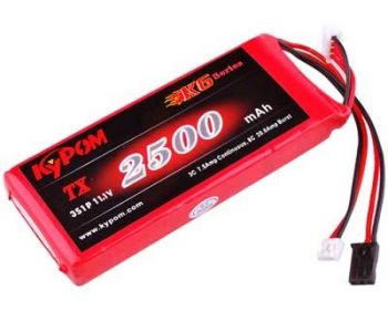 Kypom 11,1V 2500mah 3C