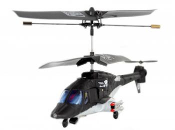EKSPOZYCJA Mini AIRWOLF 3 CHANNEL helikopter zdalnie sterowany (dł. 20cm, dużo detali)