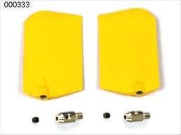 Łopatki sterujące - żółte  - 000333
