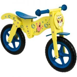 Drewniany rowerek biegowy Pan Gąbka - Disney