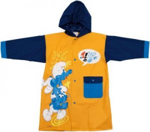 Płaszcz przeciwdeszczowy Smerfy - Disney 4 żółty