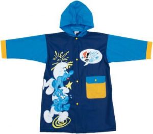 Płaszcz przeciwdeszczowy Smerfy - Disney 8 niebieski